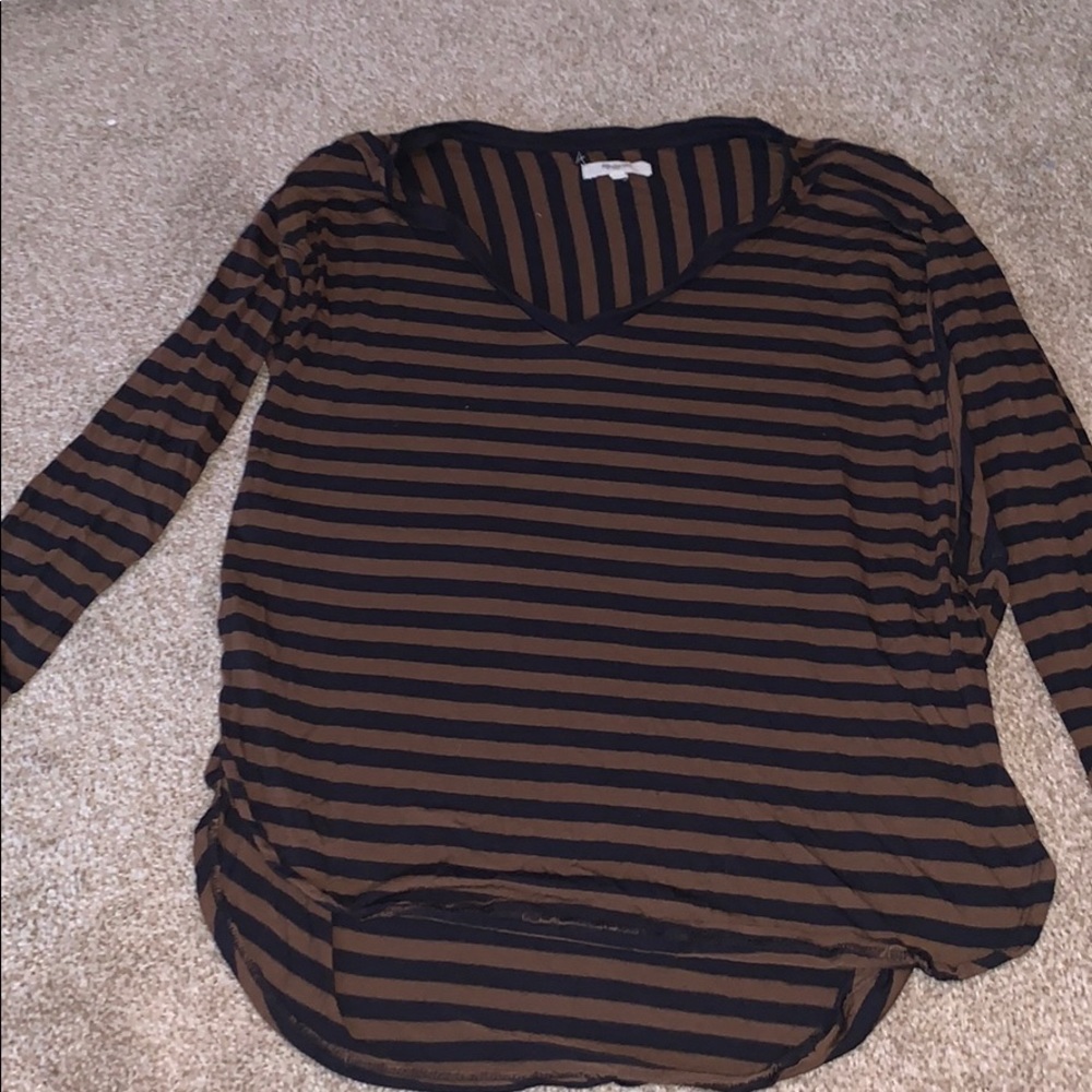 Made well striped long sleeve tee